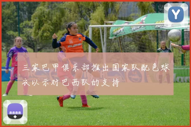 三家巴甲俱乐部推出国家队配色球衣以示对巴西队的支持